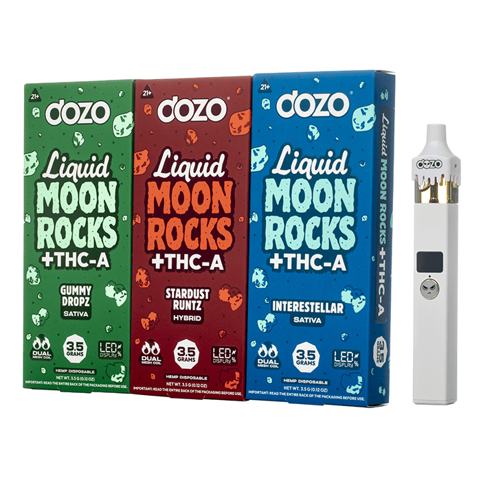 Dozo Liquid Moon Rocks THCA Disposable 5G - Wholesale UK