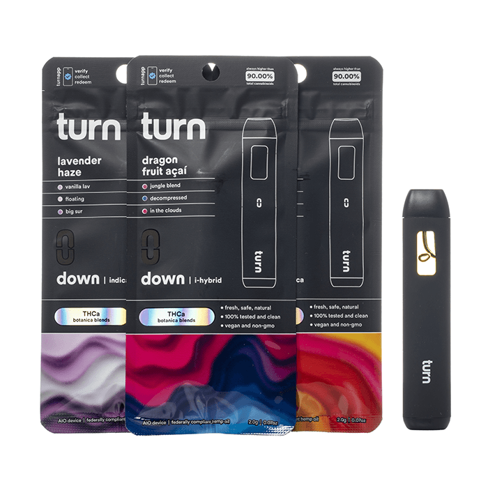 Turn Botanica Blends THCA Disposable 2G - Wholesale UK