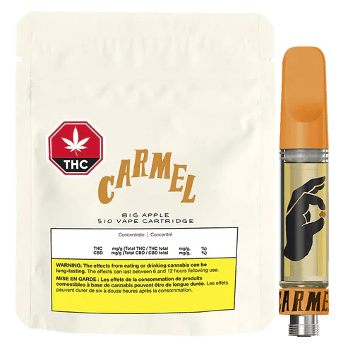 Carmel Big Apple Pure Live Resin Cartridge 1G - Wholesale UK