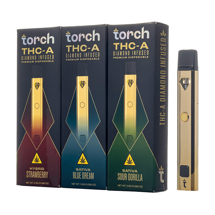 Torch THCA Diamond Infused 2.5G Disposable - Wholesale UK